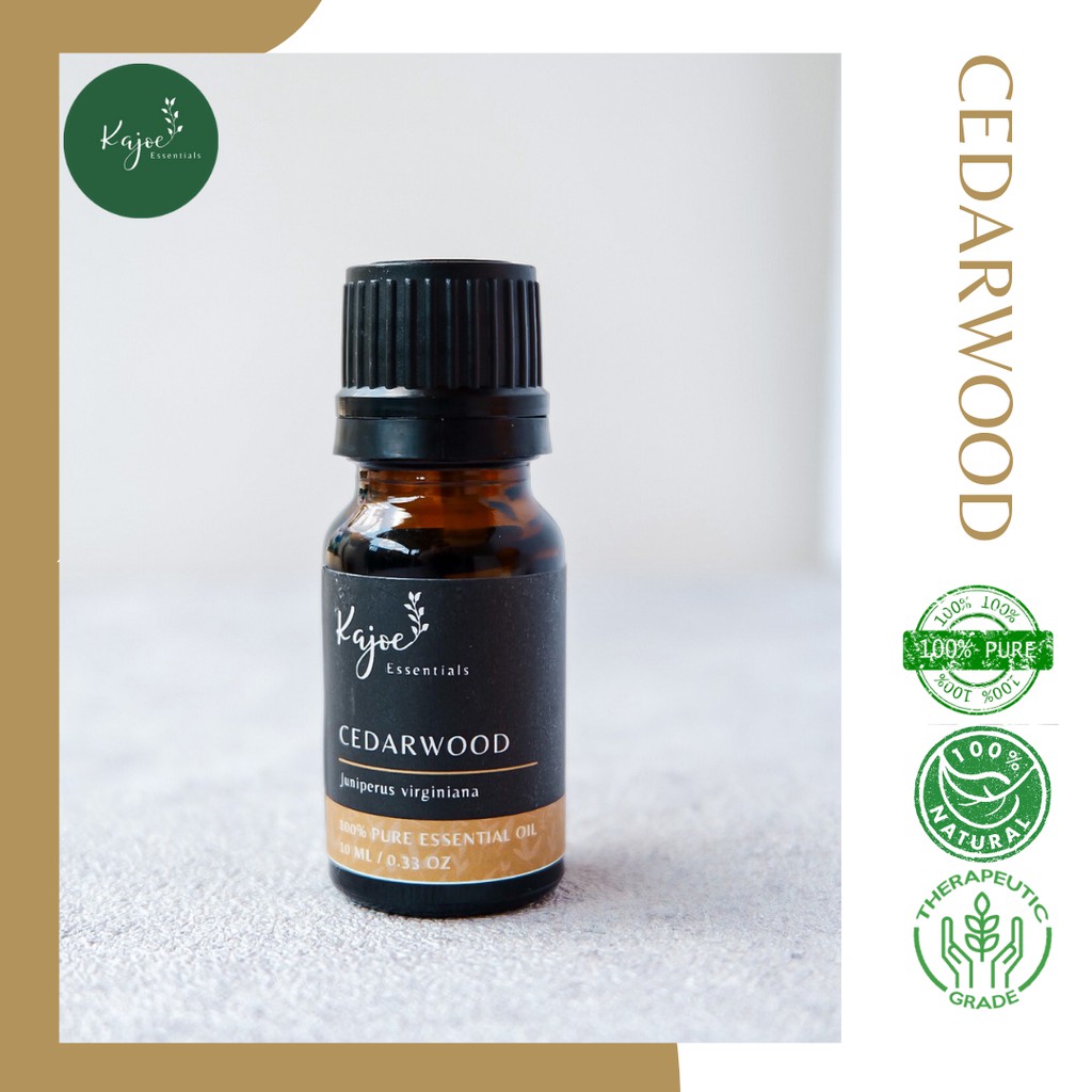 KAJOE Cedarwood Essential Oil Diffuser Minyak Esensial Atsiri Aromaterapi Aromatheraphy