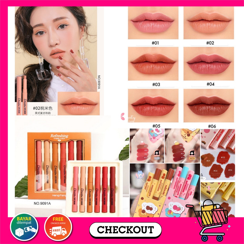 TANAKO SWEET DREAM LIPSTICK NUDE/ LIPSTIK MINI MATE VELVET