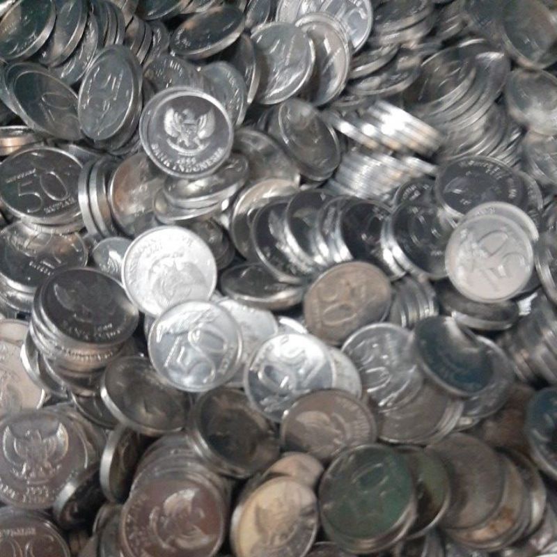 Paket 800 Keping Koin 50 Rupiah 1999 - 2005 50 Rupiah Kepodang