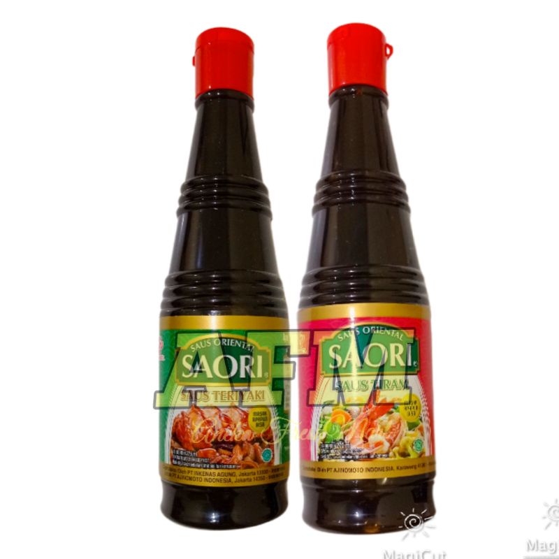 

SAORI SAUS TIRAM/TERIYAKI 275ML BOTOL PLASTIK TERIYAKI SAUCE OYSTER SAUCE