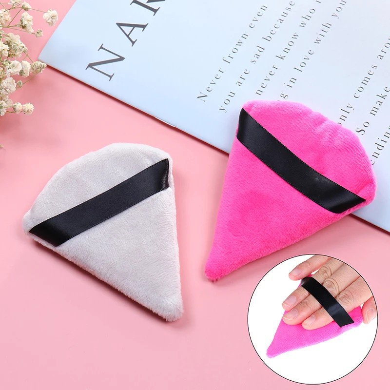 BV.ID SP443 SPON MAKE UP SEGITIGA SPONS BEDAK MAKEUP PUFF TOOLS LEMBUT (PIZZA PUFF) COD