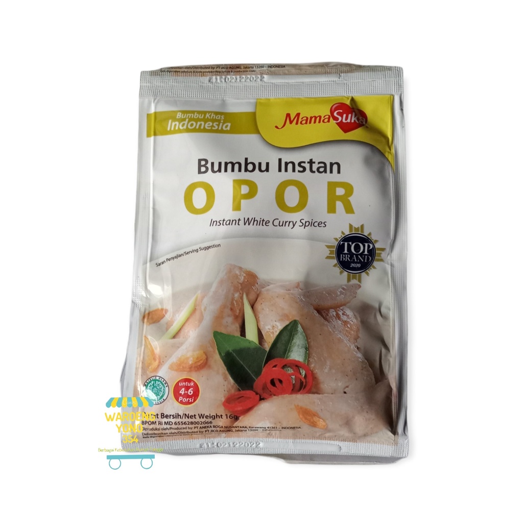 

Bumbu Instan - Opor - Mama Suka - 16 gr