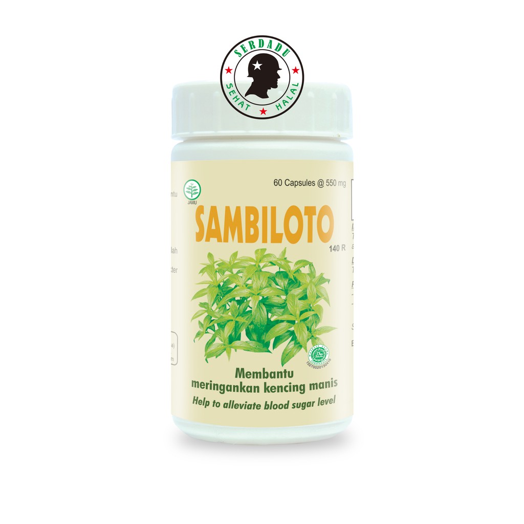 

Sambiloto 60 Kapsul Membantu Meringankan Kencing Manis