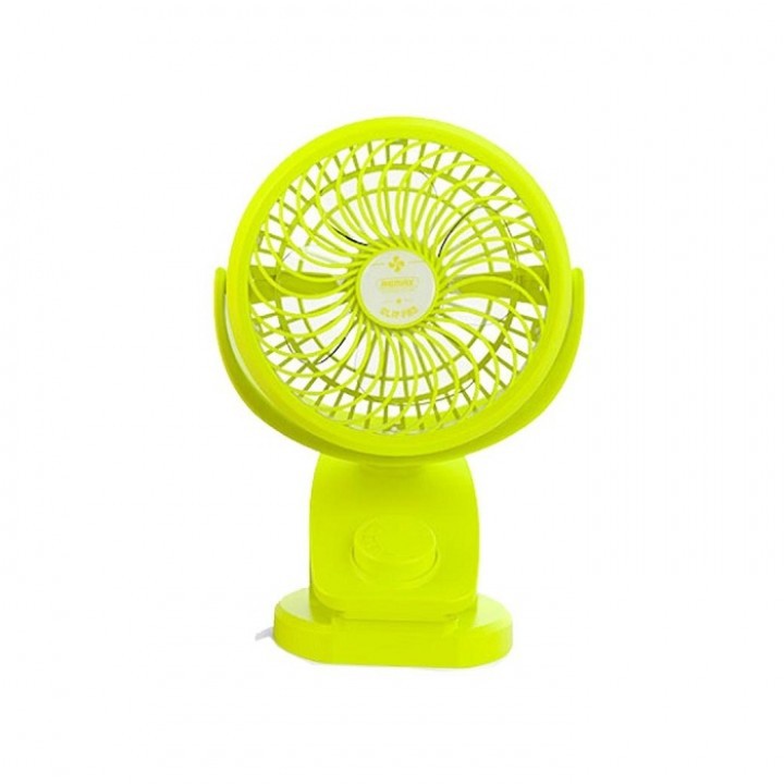 REMAX F21 USB 350 Degree Rotary Adjustable Clamping Cooling Mini Fan