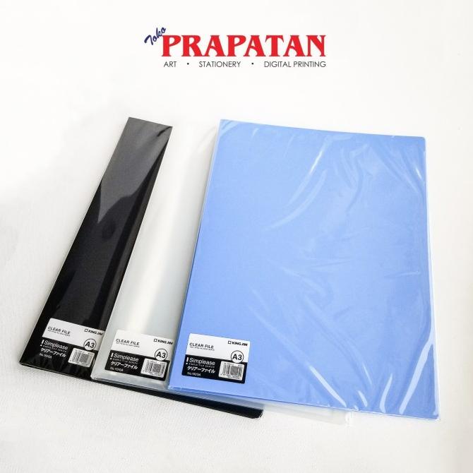 

BISA BAYAR DITEMPAT Clear Holder / Display Book / Clear File King Jim A3 - 20 pockets SPECIAL Kode 712