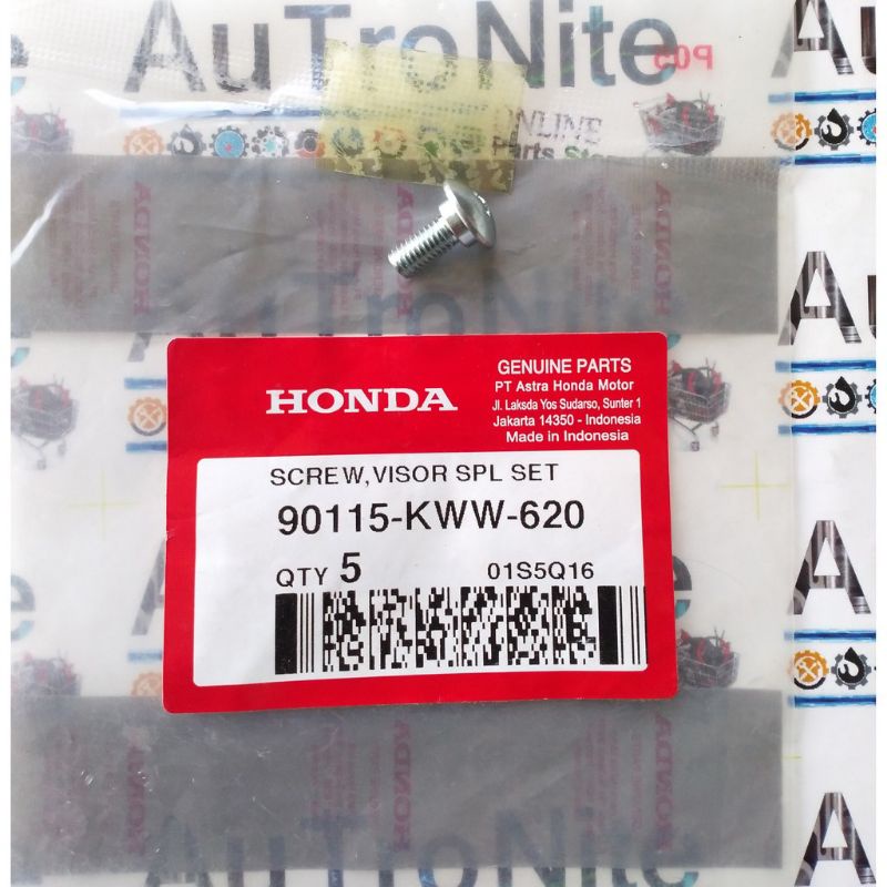 Screw Visor Spl Set – New CBR 150R K45G, CBR150R K45A & Revo 110