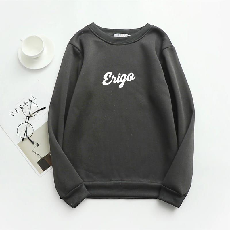 Erigo Sweatshirt Zuka Olive HOODIE BEST SELLER