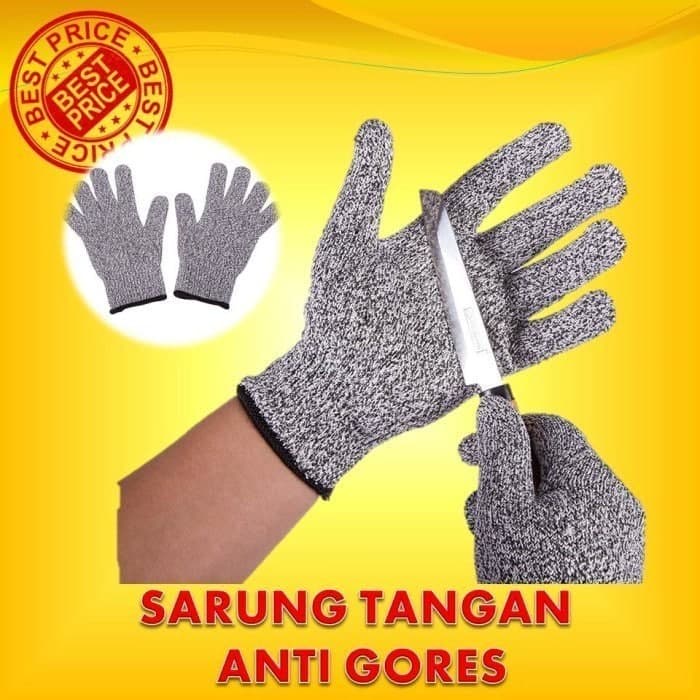 haze gloves Haze Glove pelindung tajamnya Pisau