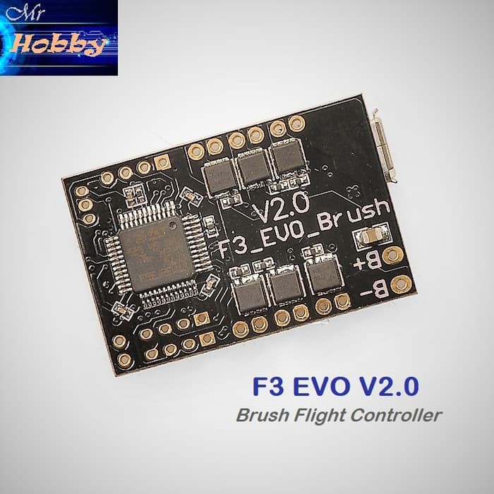 SP Racing F3 EVO V2.0 Brush Flight Controller mini micro FPV Drone
