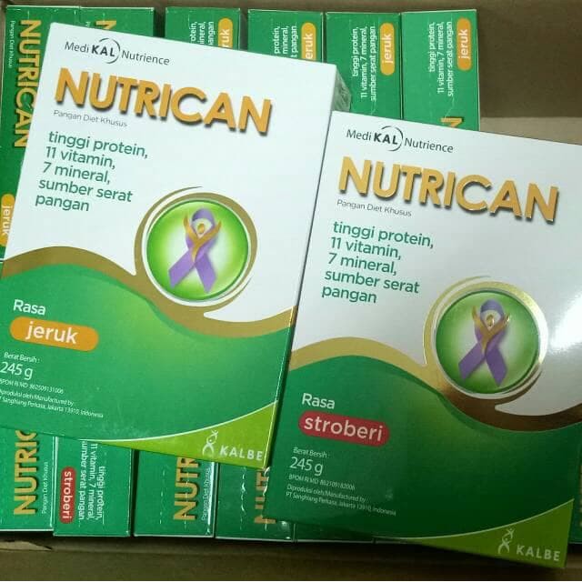 DISKON -  susu nutrican 245gr box jeruk/strawberry