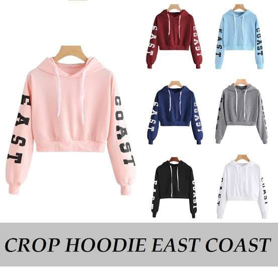 JAYA.Co Sweater Hoodie Crop EAST COAST