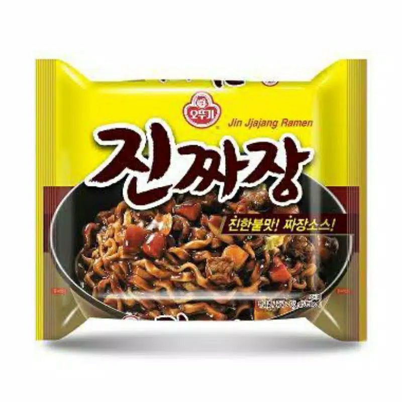 

Ottogi Mie Instan Korea Jin Jjajang Ramen 135gr