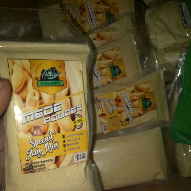 Umpan ikan mas MEDE POWDER super sprint