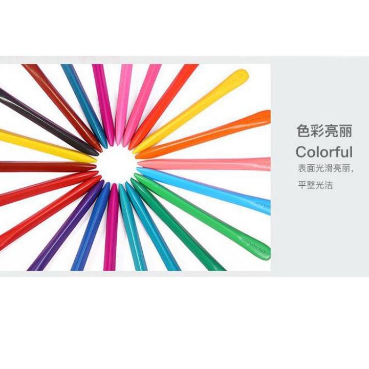 

Baru 36 PCS Crayon Anti Patah Anti Kotor Aman Untuk Anak Non Toxic ..