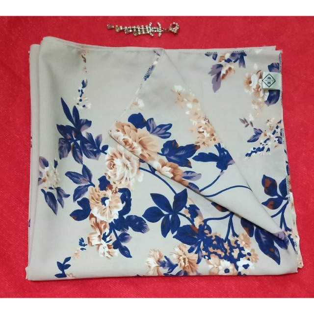 Jilbab segiempat motif // jilbab segiempat motif wolfis