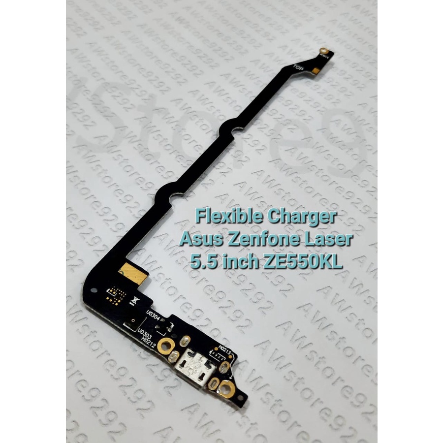 Flexible fleksibel Konektor Charger Asus Zenfone Laser 5.5 inch ZE550KL Papan PCB Con Cas