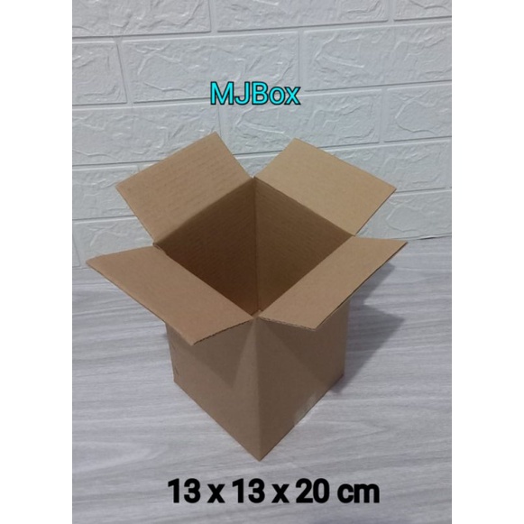 

kotak kardus box Uk,13x13x20 cm.Single wall model kardus indomie