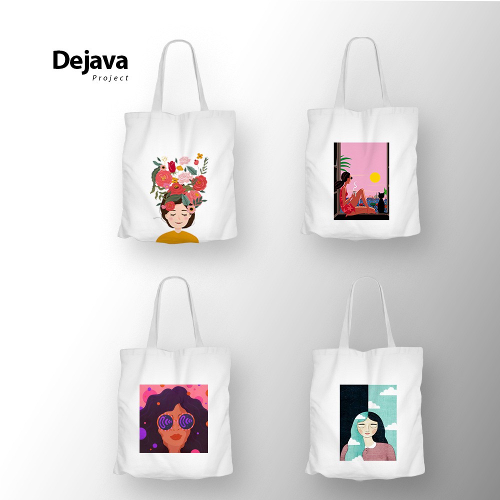 TERBARU TOTEBAG KANVAS ORIGINAL DEJAVA TOTEBAG KANVAS TERBAIK