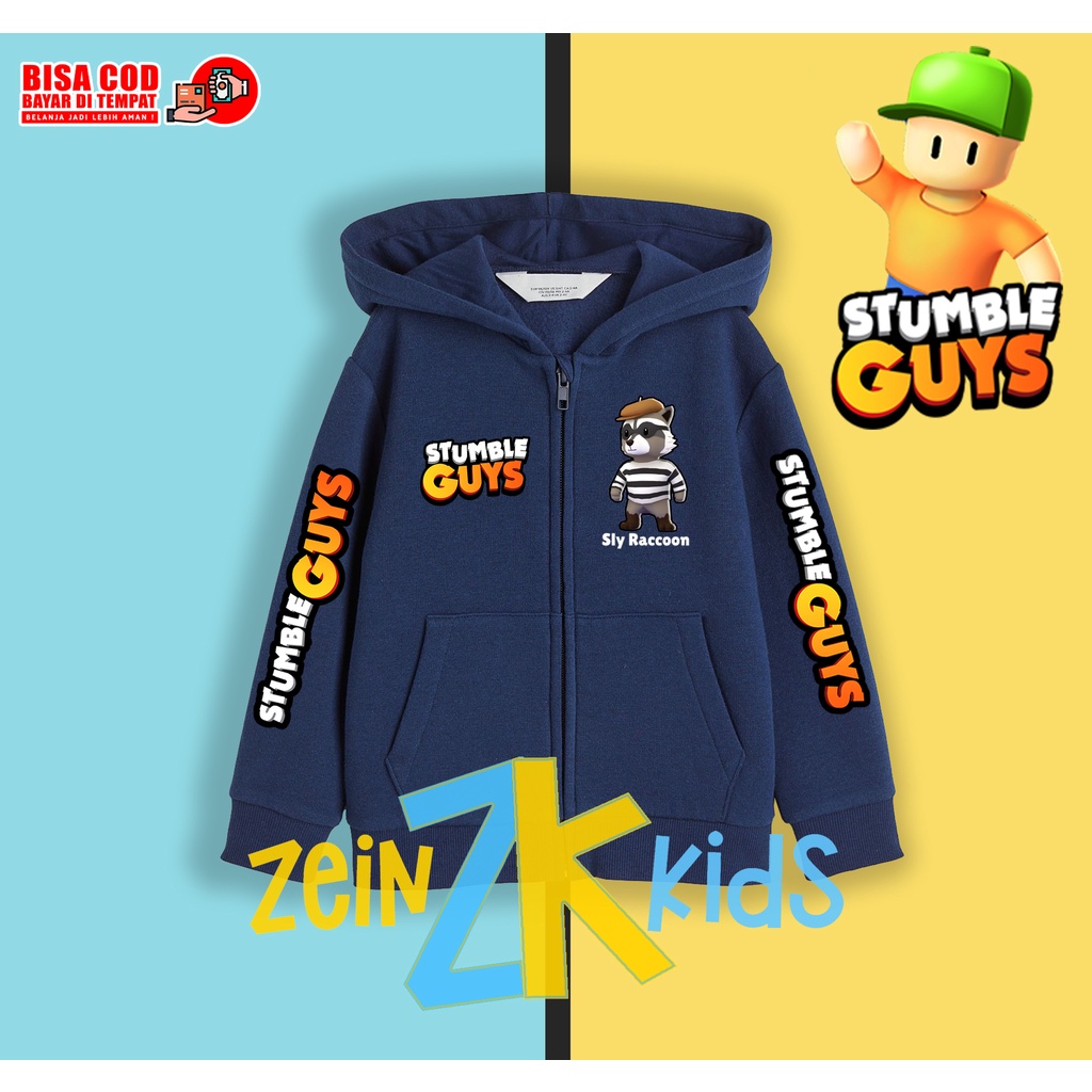 Hoodie Anak Stumble Guys / Stumble Guys Skin Epic Sly Racoon