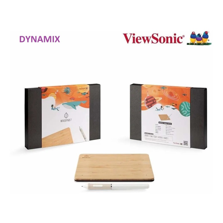 Pen Tablet ViewSonic WoodPad 7 PF0730 GARANSI RESMI | Drawing Pad