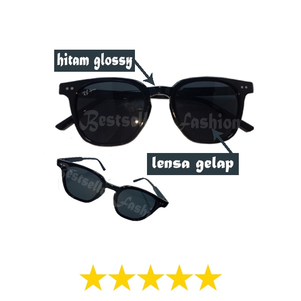 Kacamata Gaya Pria Wanita Kacamata Hitam Anti Uv Kacamata Transparan Retro Suglasses Trendy Kacamata Fashion Korea Style Terbaru NOCASE