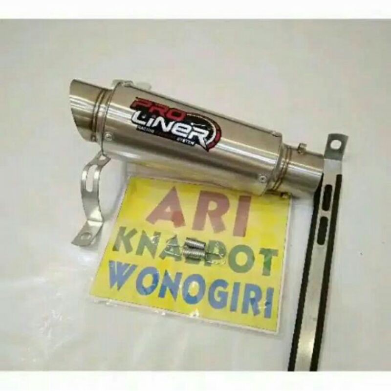 knalpot silincer pro liner Silincer knalpot only