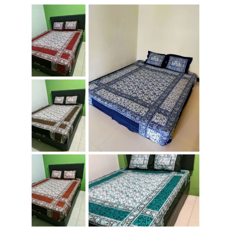 Termurah Sprei Batik Cap Halus No 1 Asli Pekongan Ukuran 180x200 0DmLQrhKrGmYO