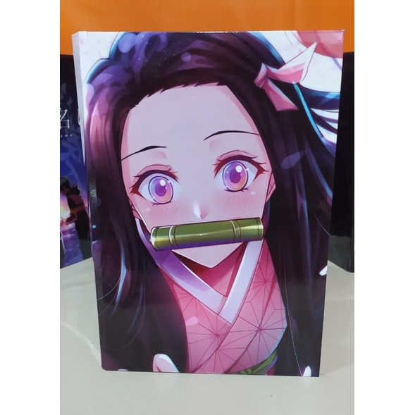 

Buku Catatan Nezuko Demon Slayer Hardcover & softcover