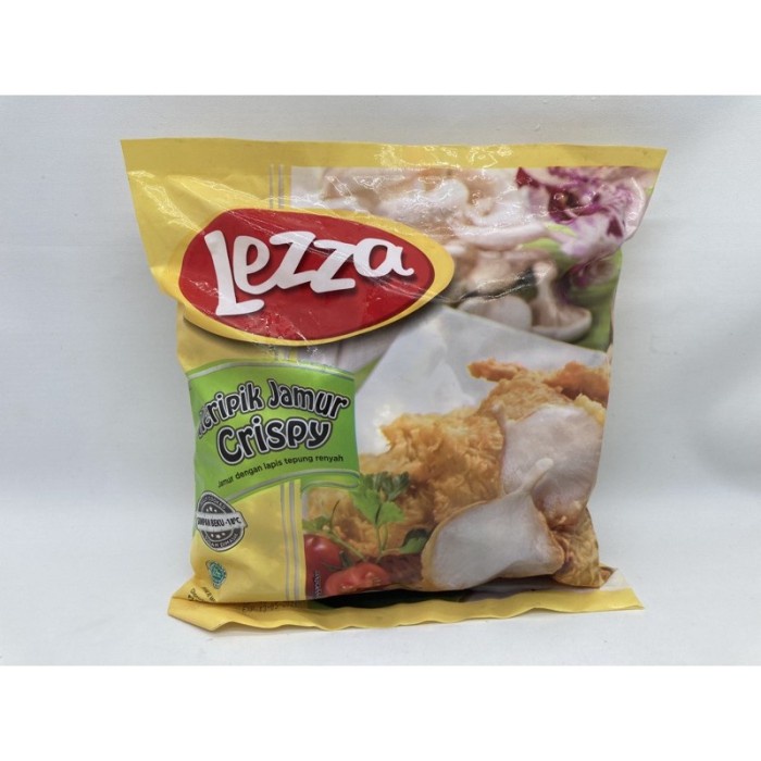 

Hemat Lezza Keripik Jamur Crispy FROZEN FOOD 400g KHUSUS GOSEN