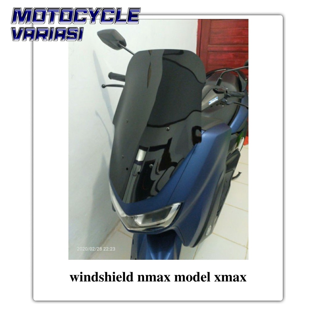 Visor windshield nmax old 2015-2019 model xmax