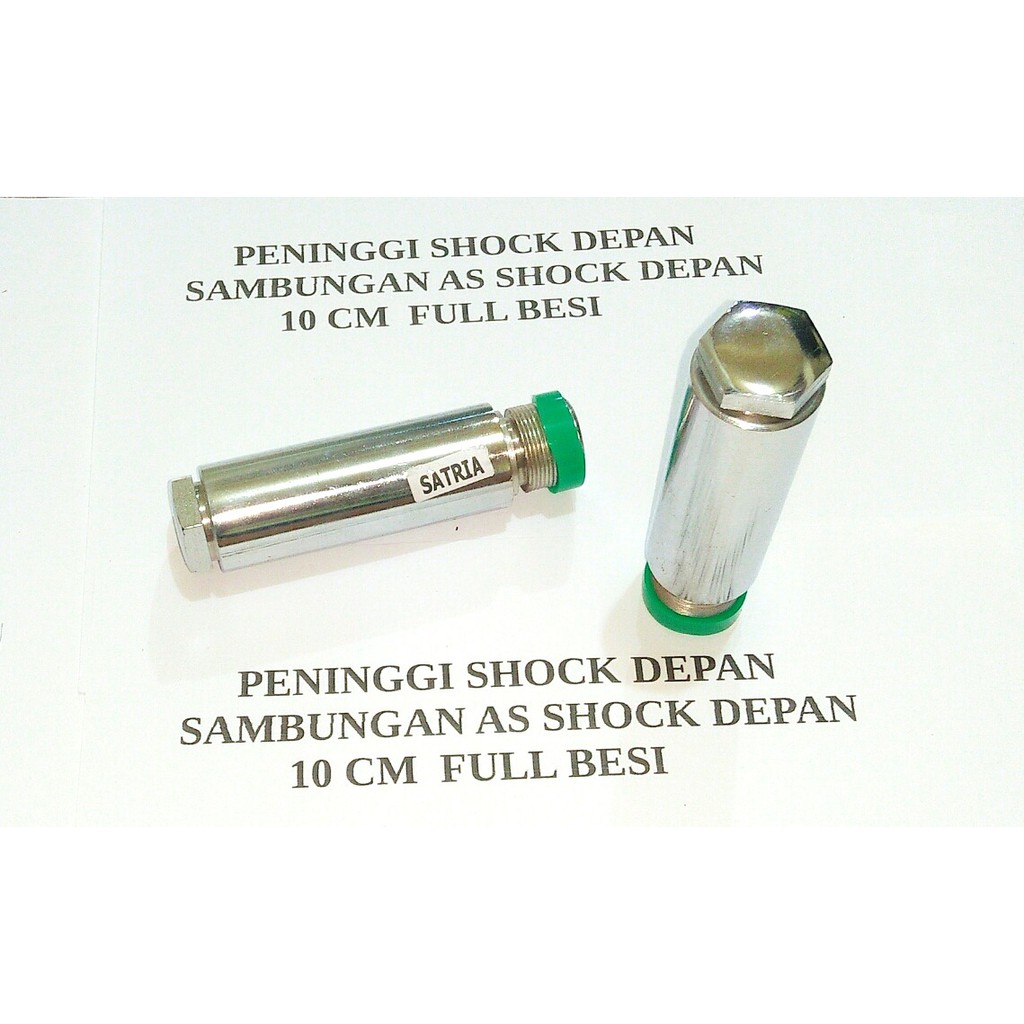 PENINGGI SHOCK DEPAN FU 10CM - SAMBUNGAN AS SHOCK DEPAN SATRIA 150 F