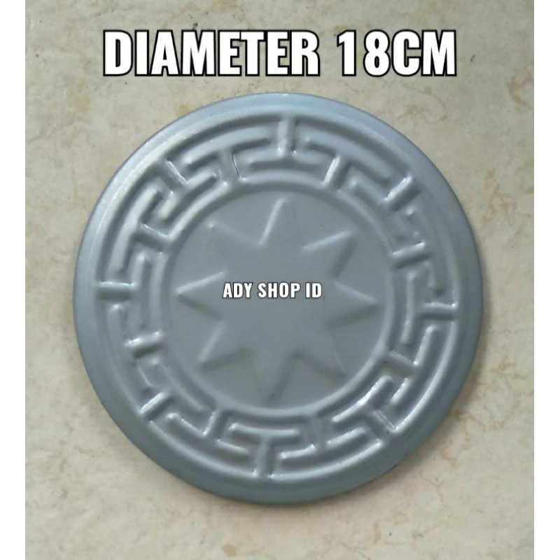 Kyoolaa Ornamen Aksesoris Pagar Tralis Vercase Bintang Diameter 18Cm