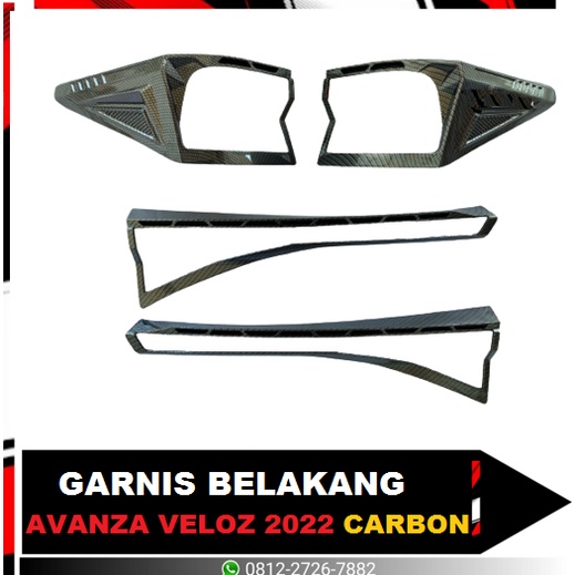 GARNIS BELAKANG VELOZ 2022 CARBON