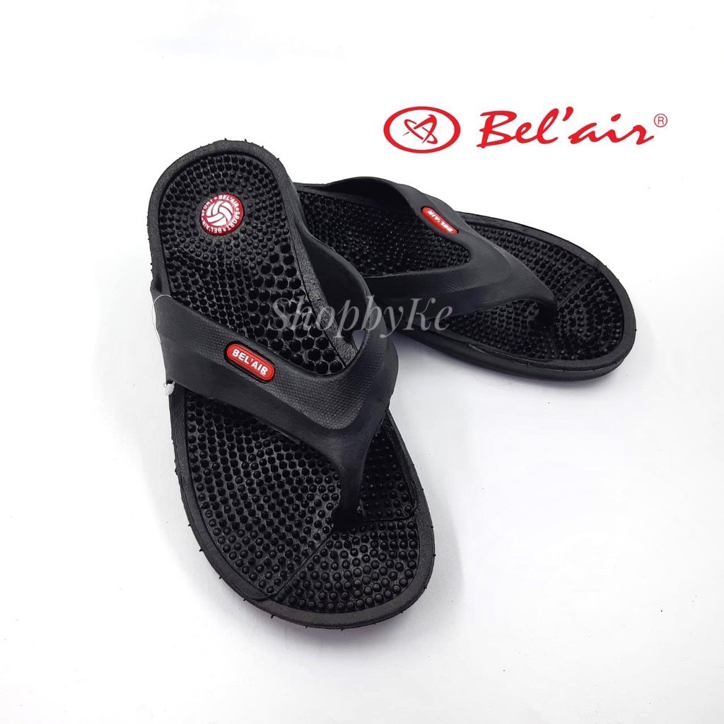 Sandal Japit Pria / Sandal Kesehatan Pria Tipe BA-024 Merk Bel Air Warna Hitam dan Coklat Size 39-44