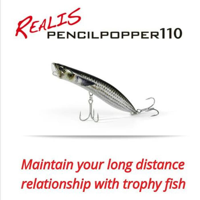 Terbaru Duo Realis Pencil Popper 110
