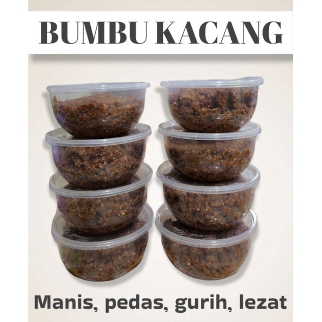 

BUMBU KACANG, BUMBU PECEL SPECIAL