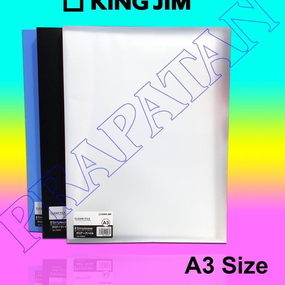 

0WY6 Clear Holder / Display Book / Clear File King Jim A3 - 20 pockets A2ŪD