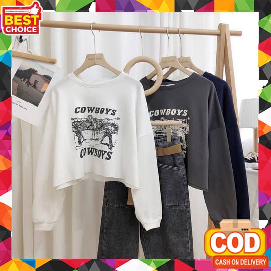 Sweater Hoodie Wanita Korea Kekinian New York 199X - [Cod/Bayar D Oa617 Jacket Hoodie Anti Uv Panas 