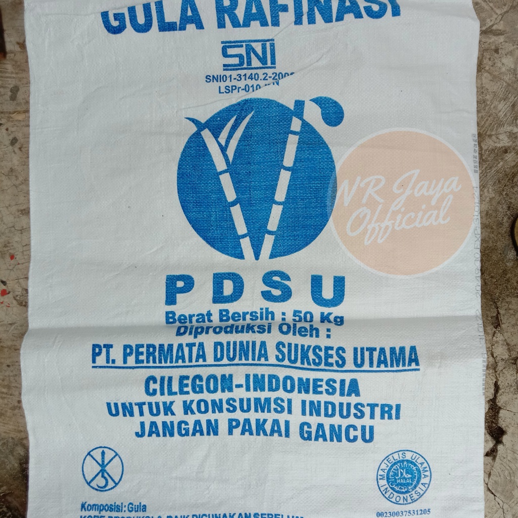 karung beras / karung bekas / ukuran 25 kg