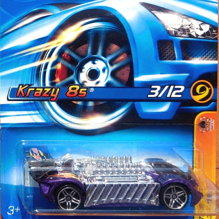HOTWHEELS KRAZY 8S 2006 UNGU