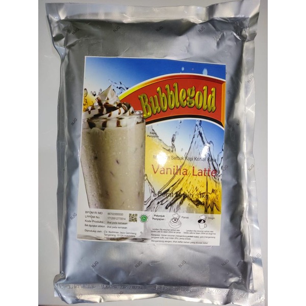 

Powder Bubble Gold Vanilla Latte 1kg