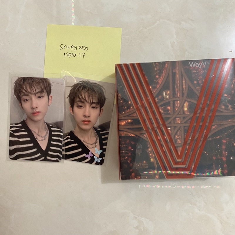 (BOOKED) winwin kick back hitchhiker kihno pc album WAYV