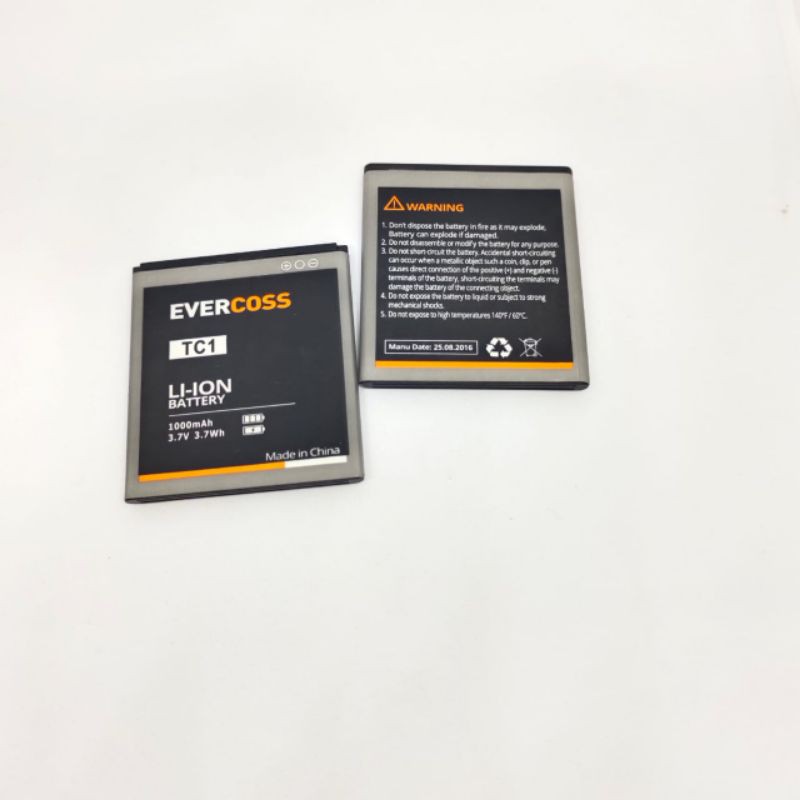 Baterai Original Evercoss TC-1 Battrey batre hp Evercoss