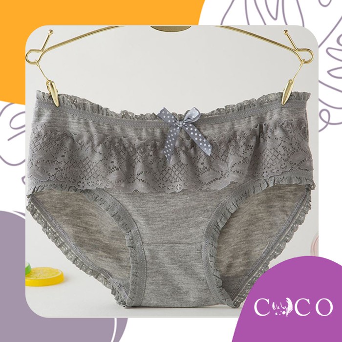 IMPORT CELANA DALAM WANITA PREMIUM KATUN / SEXY ADEM NYAMAN CD / IMPORT KOREA ASLI IMPORT 