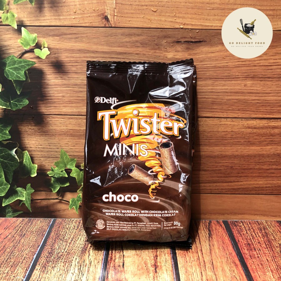 

Delfi Twister Mini Choco - 70G