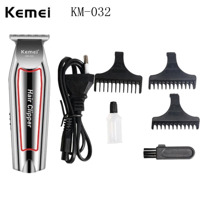 Kemei KM 032 hair clipper trimmer shaver pencukur rambut elektrik