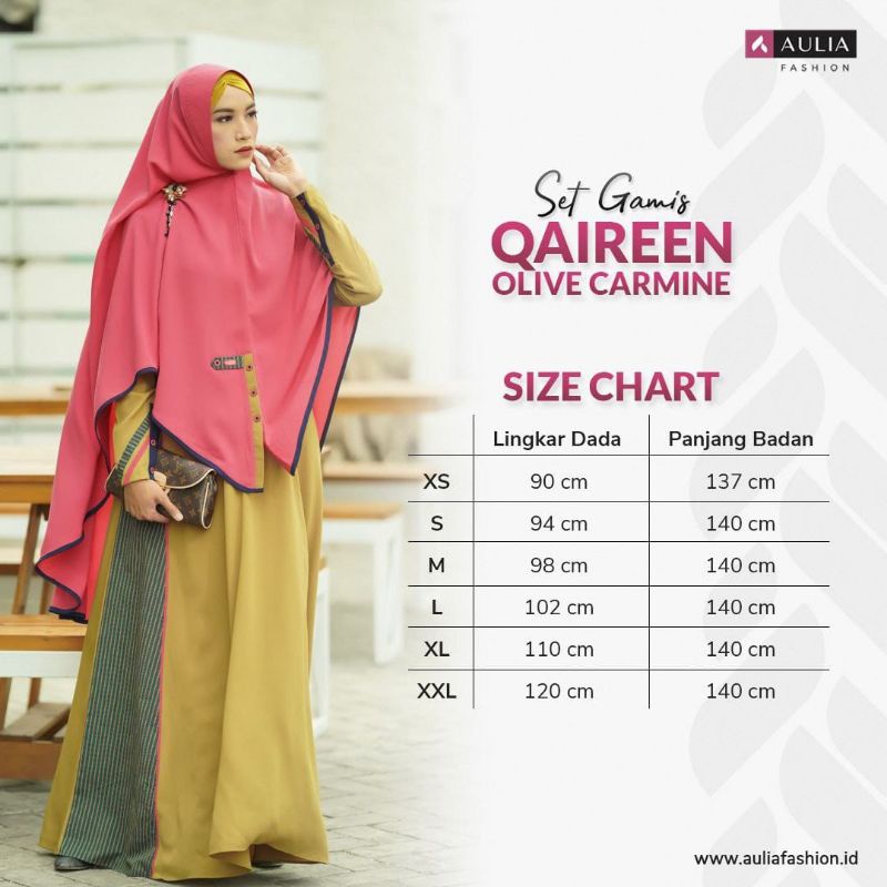 qaureen olive carmine by aulia