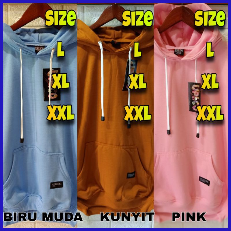 HOODIE POLOS SWEATER PRIA WANITA TEBAL