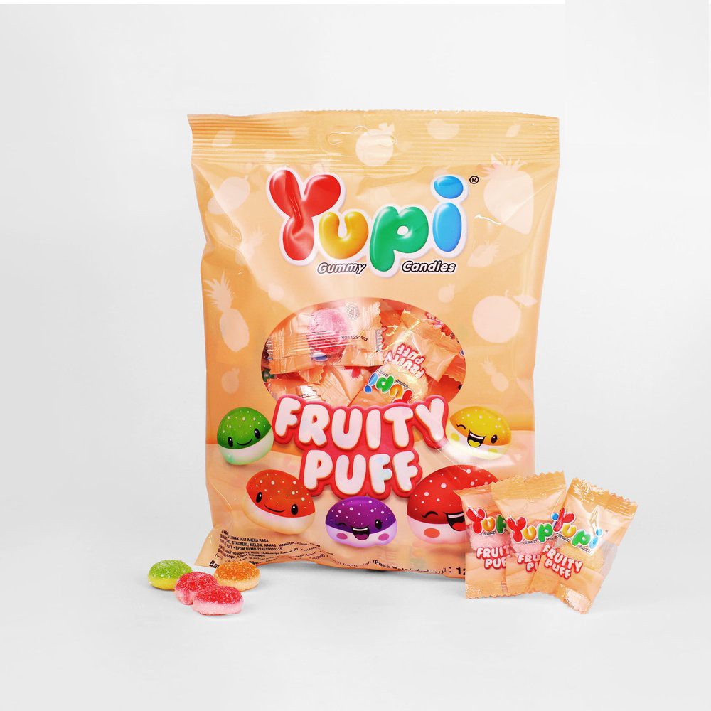 

YUPI FRUITY PUFF 120GR