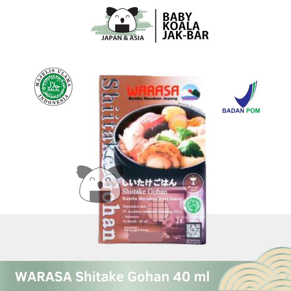 

WARASA Shitake Gohan Bumbu Nasi Liwet Jepang 40 ml Halal │ Nasi Uduk/ Timbel,........